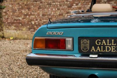 1981 Alfa Romeo Spider 2000 Coda Tronca &ldquo;Most Beautiful Blue&rdquo;
