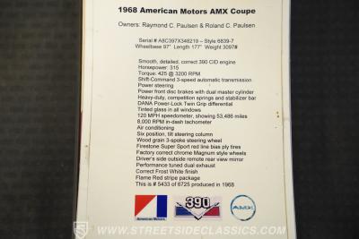 1968 AMC AMX