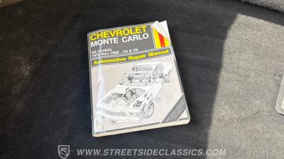 1985 Chevrolet MONTE CARLO SS