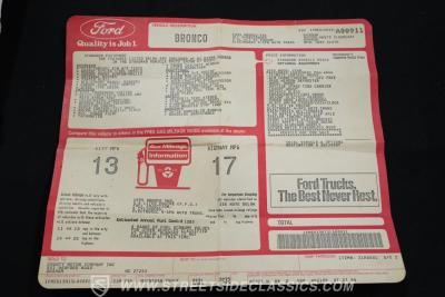1995 Ford Bronco XLT 4X4