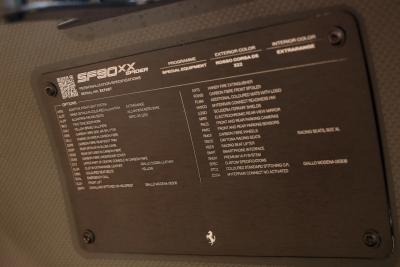 2024 Ferrari SF90 XX Spider &ldquo;Dealer mileage only - It&rsquo;s new&rdquo; EXCL. VAT, NETTO