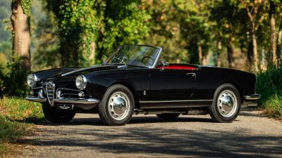 1957 Alfa Romeo Giulietta Spider Veloce