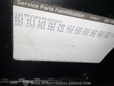 1993 Chevrolet Corvette 40th Anniversary