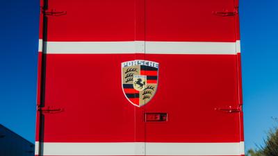 1974 Mercedes - Benz O 317 Porsche Renntransporter Tribute