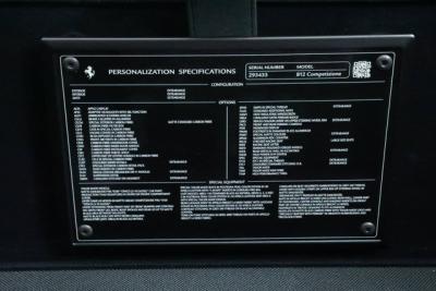 2023 Ferrari 812 Competizione