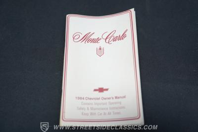 1984 Chevrolet MONTE CARLO SS