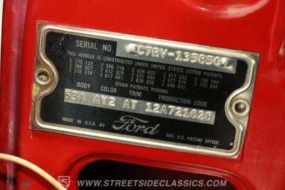 1957 Ford Fairlane 500 Club Victoria
