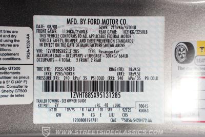 2009 Ford Mustang GT500
