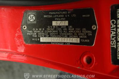 1978 MG MGB Mark IV