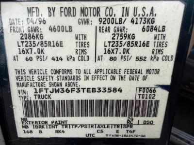 1996 Ford F350 Crew Cab SRW 4x4 Powerstroke