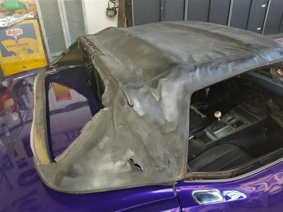 1973 Chevrolet Corvette &#039;&#039;73 cabrio purple