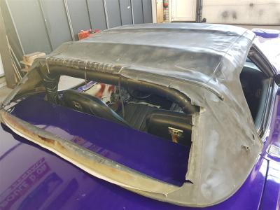 1973 Chevrolet Corvette &#039;&#039;73 cabrio purple