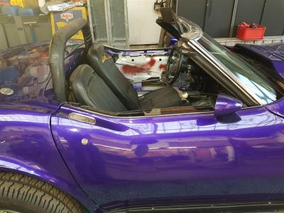 1973 Chevrolet Corvette &#039;&#039;73 cabrio purple