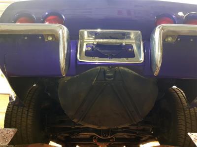 1973 Chevrolet Corvette &#039;&#039;73 cabrio purple