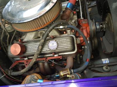 1973 Chevrolet Corvette &#039;&#039;73 cabrio purple