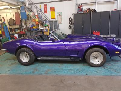 1973 Chevrolet Corvette &#039;&#039;73 cabrio purple