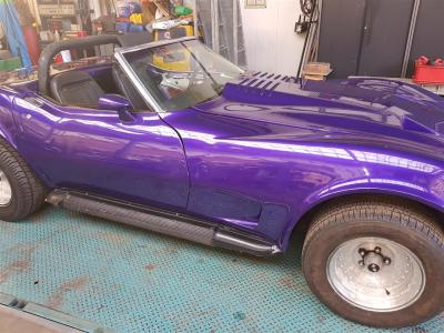 1973 Chevrolet Corvette &#039;&#039;73 cabrio purple