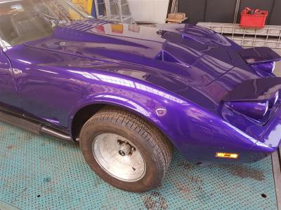 1973 Chevrolet Corvette &#039;&#039;73 cabrio purple