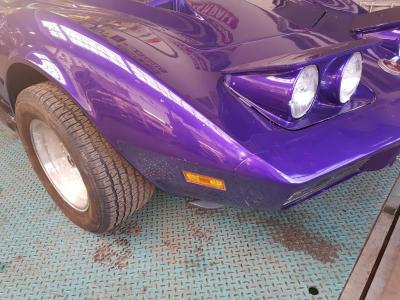 1973 Chevrolet Corvette &#039;&#039;73 cabrio purple