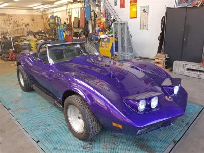 1973 Chevrolet Corvette &#039;&#039;73 cabrio purple