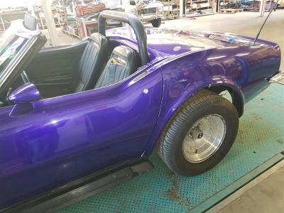 1973 Chevrolet Corvette &#039;&#039;73 cabrio purple
