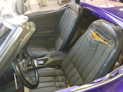 1973 Chevrolet Corvette &#039;&#039;73 cabrio purple