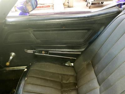 1973 Chevrolet Corvette &#039;&#039;73 cabrio purple