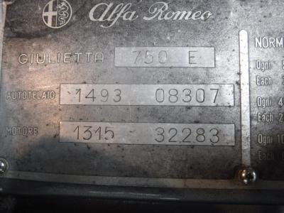 1958 Alfa Romeo 1300 Sprint Veloce 8307