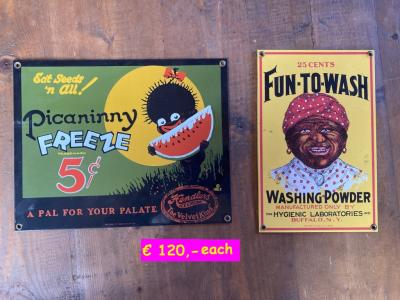 1970 Collectables Emaille signs