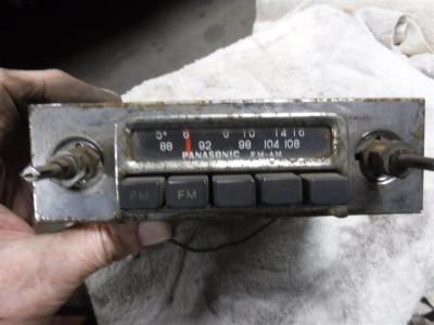1960 Classic Car Radio Panasonic