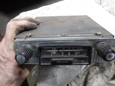 1960 Classic Car Radio Philips