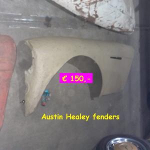 1950 Austin Healey parts Body panels