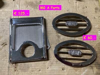 1960 MG A- B  onderdelen