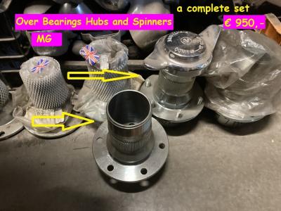 1960 MG A- B  onderdelen