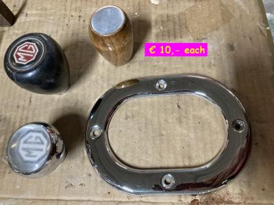 1960 MG A- B  onderdelen