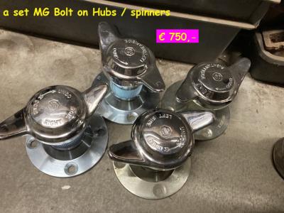 1960 MG A- B  onderdelen