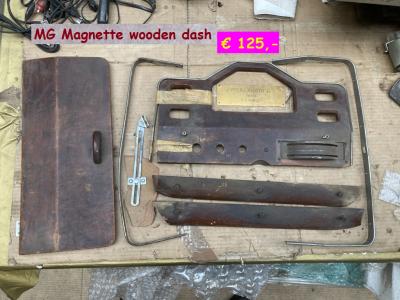 1960 MG A- B  onderdelen