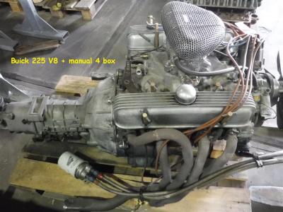 1900 Buick Engine 215 cid aluminium