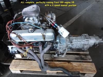 1900 Buick Engine 215 cid aluminium