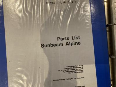 1950 Sunbeam Parts