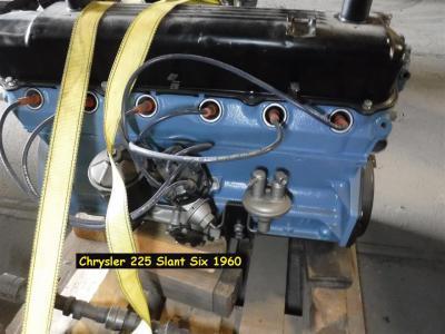 1960 Chrysler engine 225 slant six