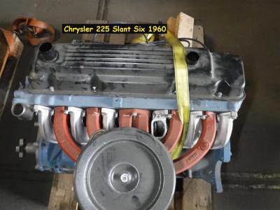 1960 Chrysler engine 225 slant six