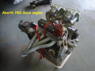1900 Abarth engine PBS race
