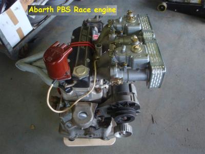 1900 Abarth engine PBS race
