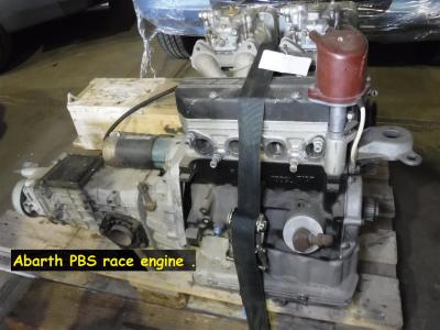 1900 Abarth engine PBS race