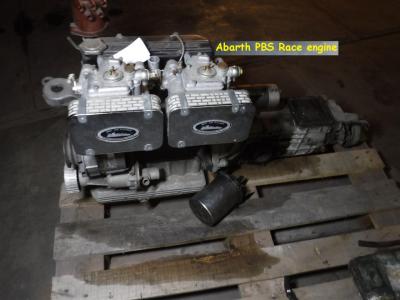 1900 Abarth engine PBS race