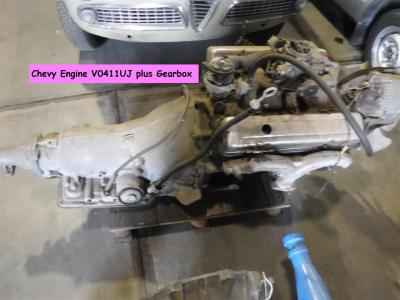 1969 Chevrolet parts Engine 307 CU  plus gearbox