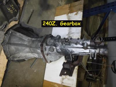 1900 Datsun parts 240Z gearbox