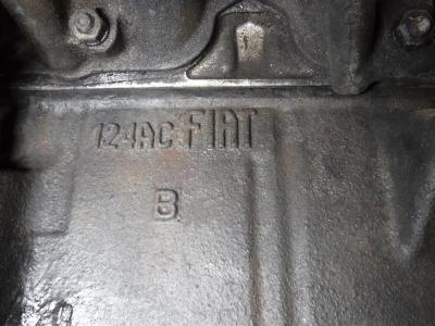 1900 Fiat parts 124 spider engines