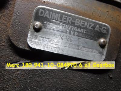 1960 Mercedes parts 250S engine 180.941-10-084970